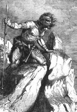 Woad | A Caledonian Pict from John Cassells Illustrated History of England