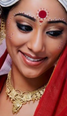 Bindi | Bengali Bride | Photo Hemant Mehta