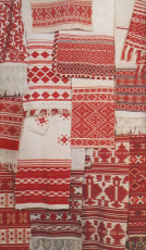 Belarusian Ruchnik | Towels of Padniaproue | Photo by Vol'ha Labacheuskaia