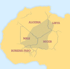 Ineka Hemmiga and the Tuareg | map | Ineka Hemmiga
