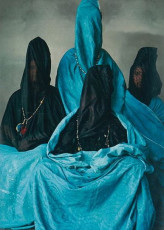 Guedra | Veiled Guedra in 1971 | Image by Irving Penn