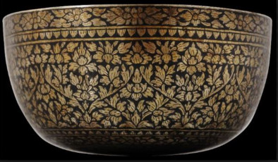 Siam Silver | Thai Niello bowl circa 1870 | Photo by M Backman LTD