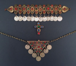 Albanian choker and pendants - Tesori Orientali